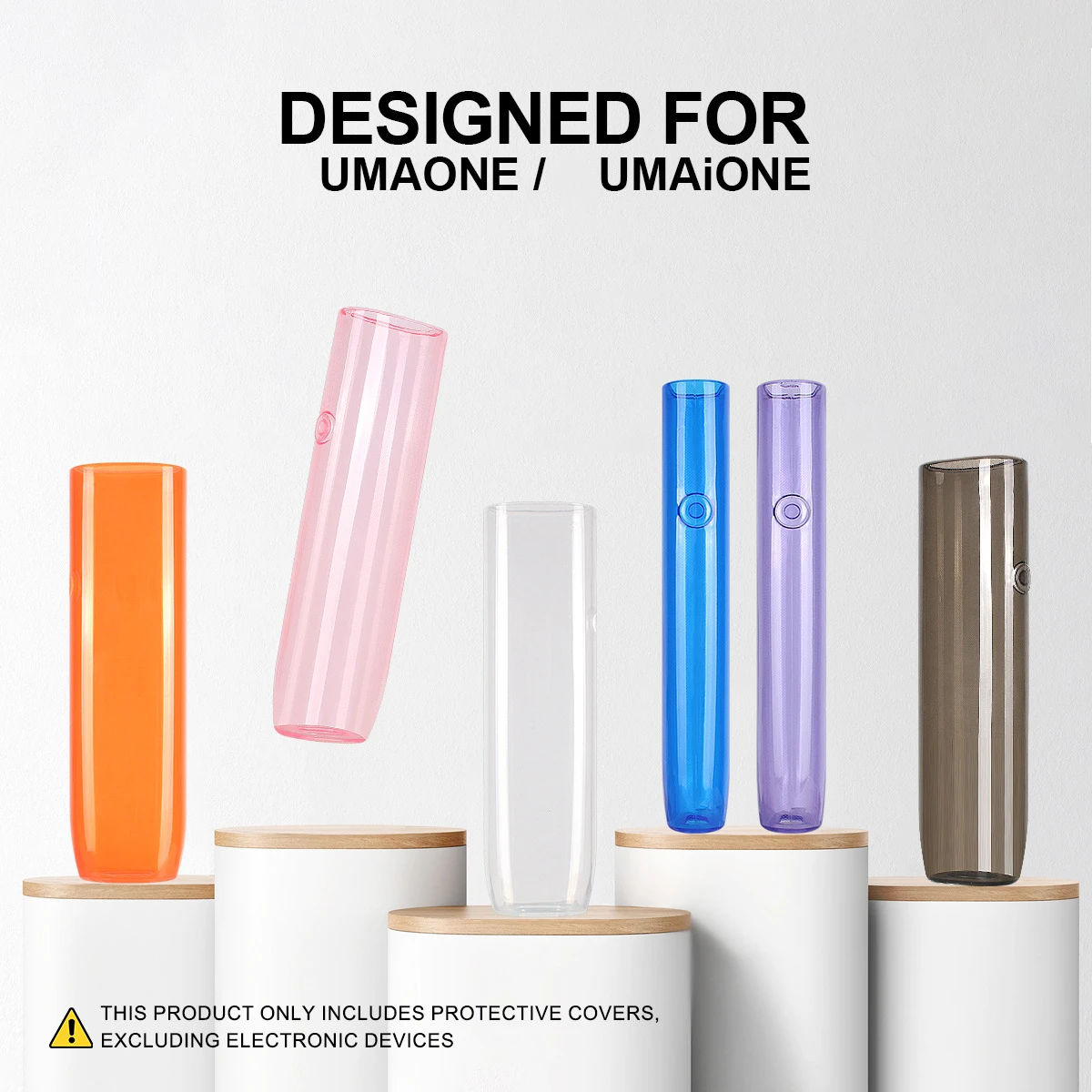 Transparent Trendy Anti-Fade Soft Case for IQOS ILLUMA IONE Protection Cover Non-Slip Grip for IQOS Illuma I One Accessories