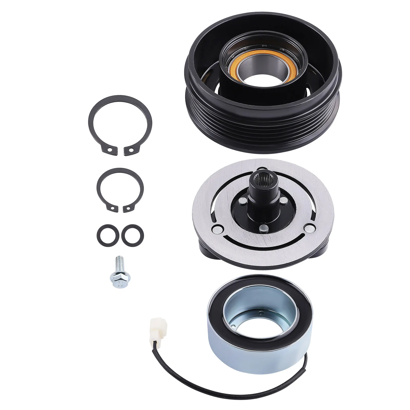 

AC Compressor Clutch Kit For Mazda 3 2004-2009 Mazda 5 2006-2010 2022254 new