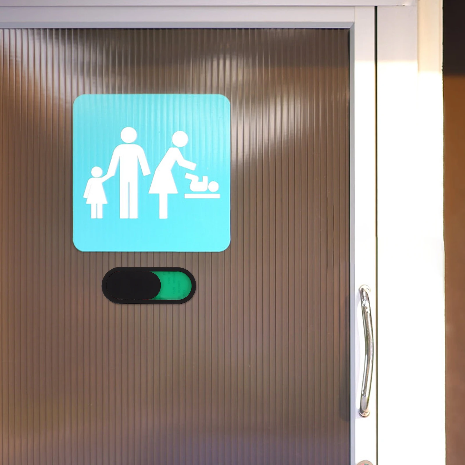 

5Pcs Sliding Vacant Occupied Privacy Sign Door Indicator for Bathroom Office Restroom Use Vacant Occupied Sign