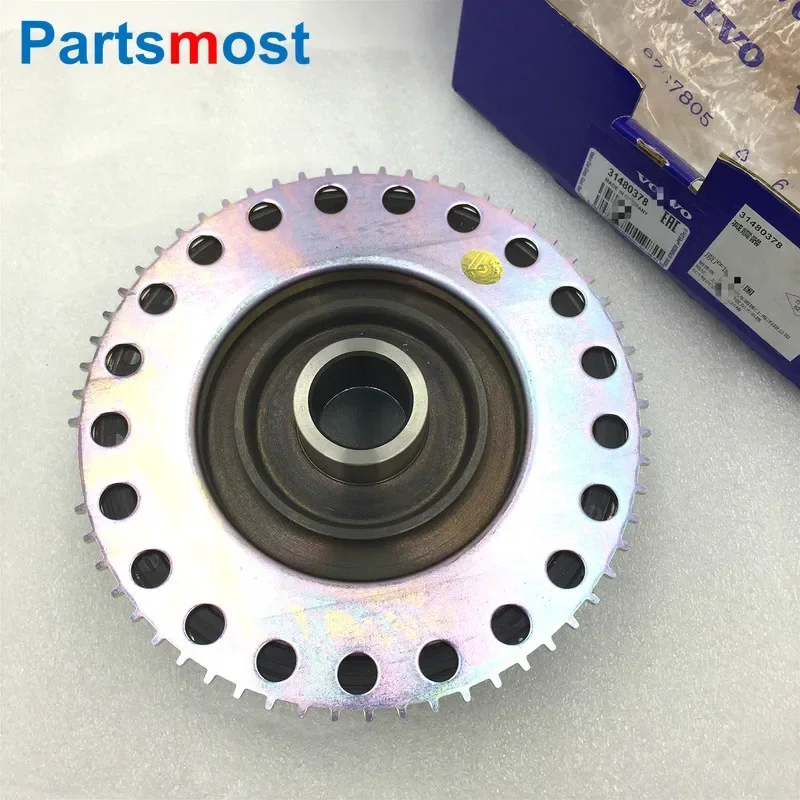 

31480378 LR078547 AG9E6B319AA OE Crankshaft Pulley for Volvo S80L S60 S40 XC60 XC90 V60 Freelander 2 Evoque Discovery Sport Ford