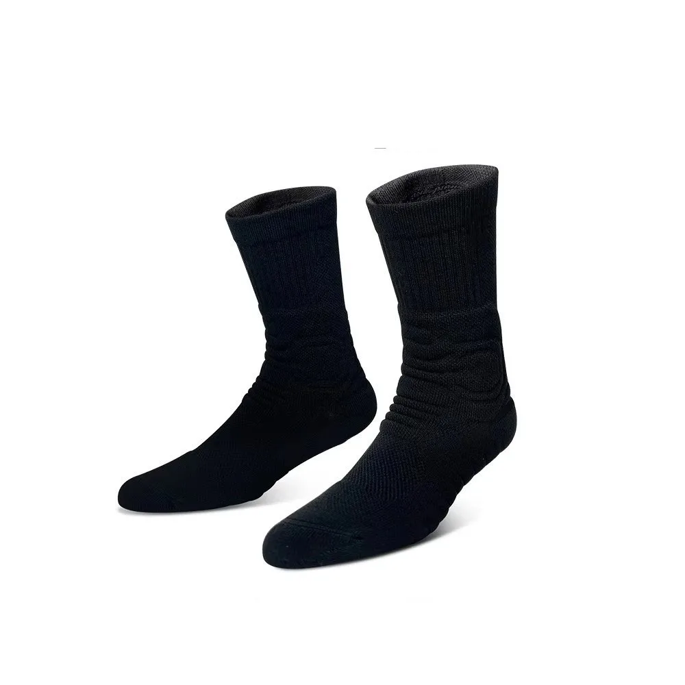 AliExpress NONE Outdoor Men Basketball Socks Non-slip Comfortable Sports Socks Towel Bottom Mid-Length Running Socks Cycling Running