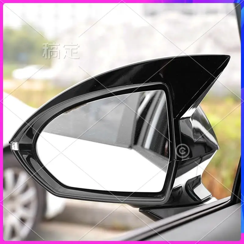

NEW-For MG 4 MG4 EV Mulan 2023 Car Side Rear View Mirror Cover Trim Protector Decoration Replacement Parts Black