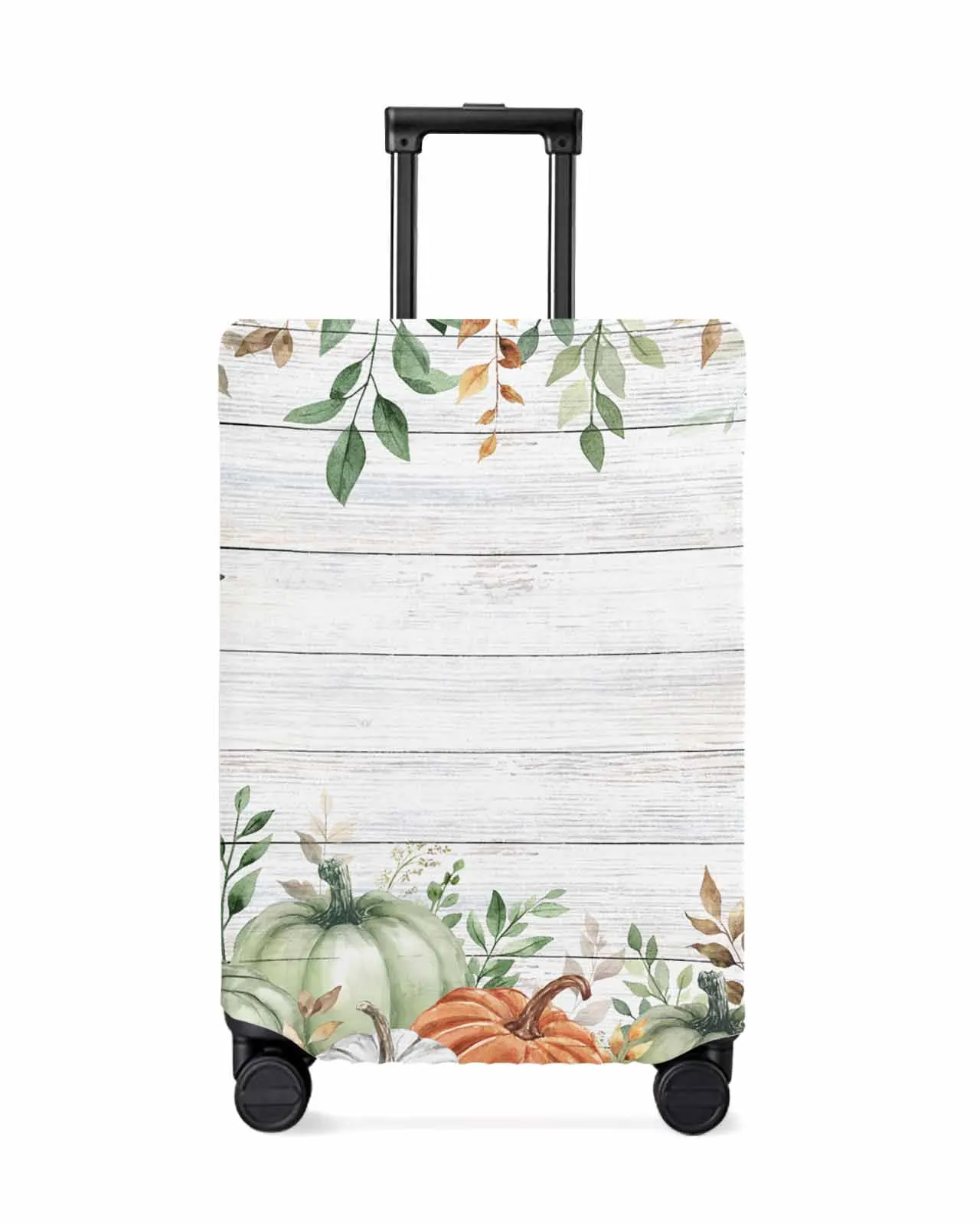 

Thanksgiving Autumn Eucalyptus Stretch Suitcase Protector Baggage Dust Case Cover For 18-32 Inch Travel