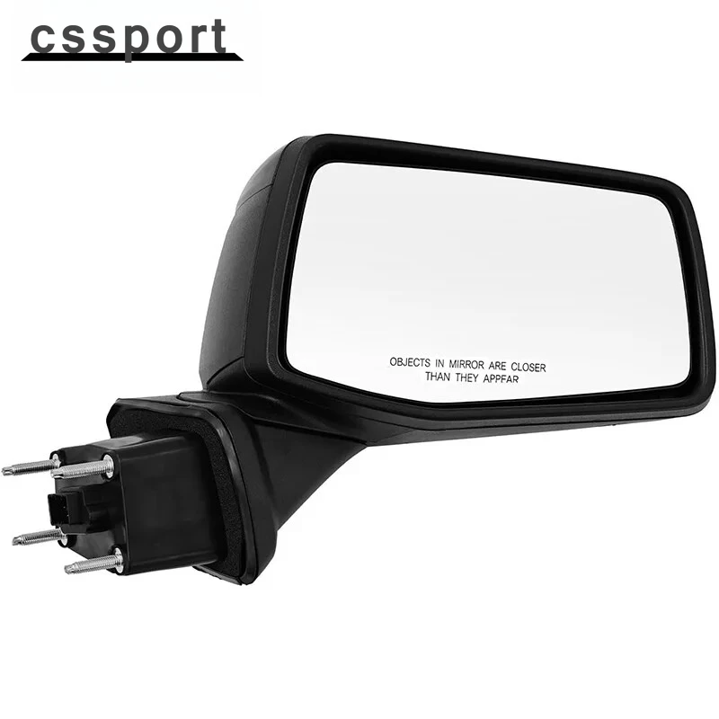 

Right Passenger Side Power Heated Textured Rearview Mirror For Chevrolet 2019-2021 Silverado 1500 WT Extended Cab Pickup Black