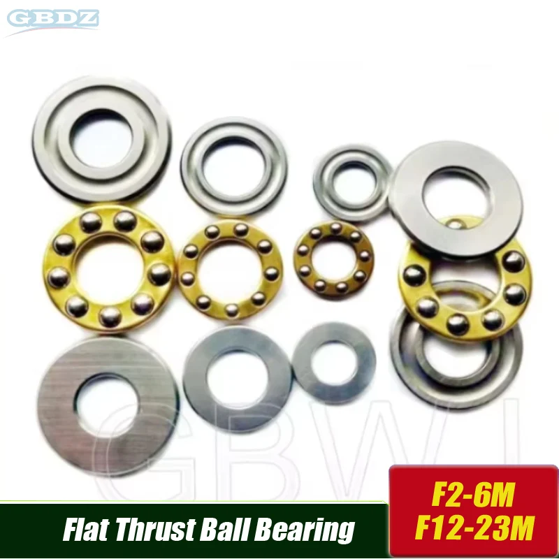 

Mini Thrust Ball Bearing 3d Printer F2 6m F5-10m F6 12m F8-22m F8-14m F8 16m F10-17m F12-23m Miniature Axial Ball Bearings