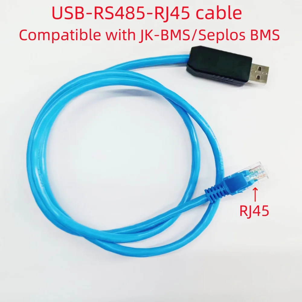 JK-BMS  Seplos BMS RJ45 RS485  XR-6022D/6032D RS232 USB Adapter Connect BMS  And Computer PC Software