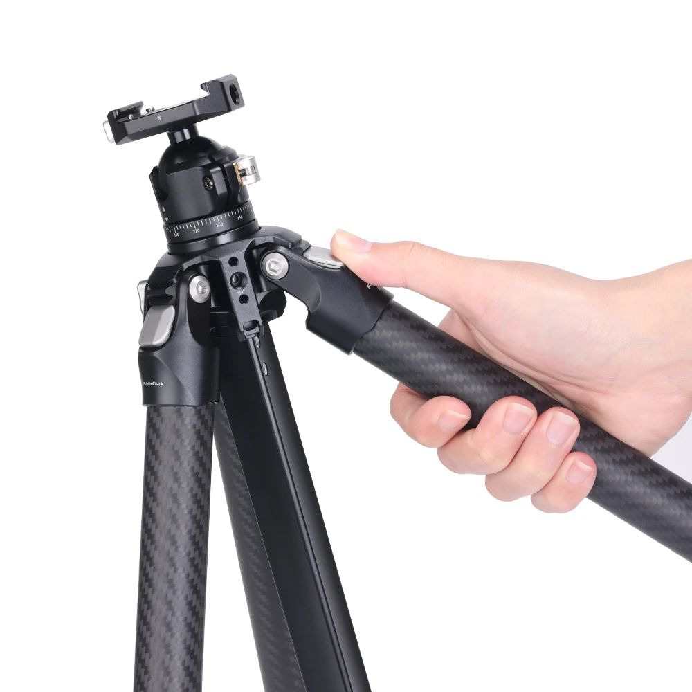 Ulanzi FALCAM TreeRoot Quick Lock Lite ขาตั้งกล้องพร้อม F38 Quick Release Upright 360 °   หัวบอลสําหรับการถ่ายภาพกล้อง DSLR Vlog