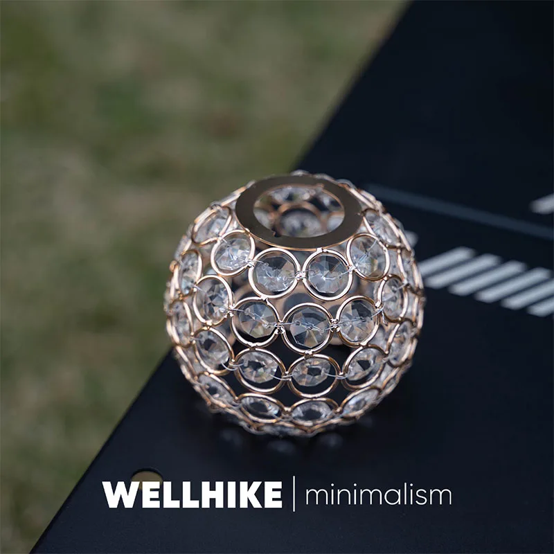 WELLHIKE Crystal Lamp Shade For Goal Zero Outdoor Camping Tent Lantern Shade LED Light Shadow Lamp Shade Accessories view 4