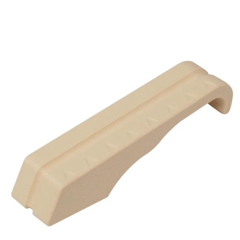 Brown ABS Eyeglass Temple Adjustment Tool with Non-Slip U-Groove