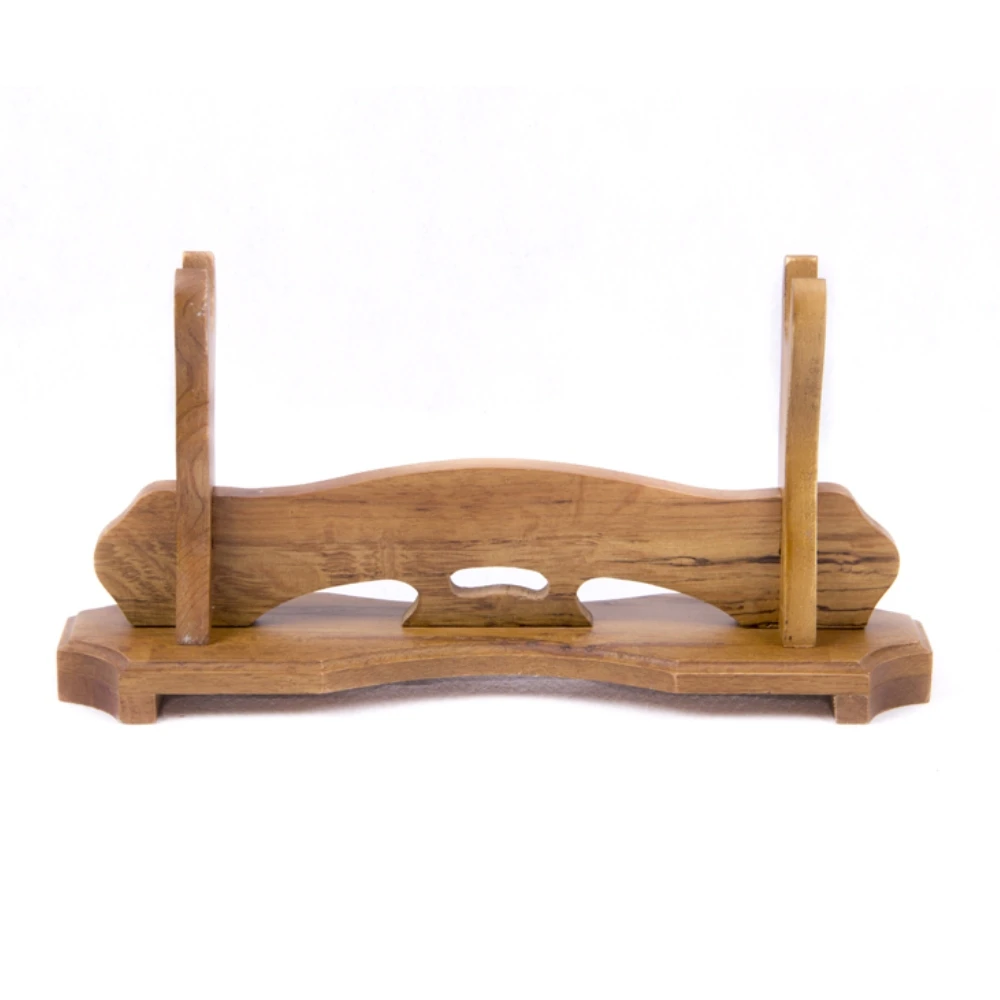 Polishing Wood Display Holder Stand For Samurai Sword Katana Wakizashi Tanto 1 Layer