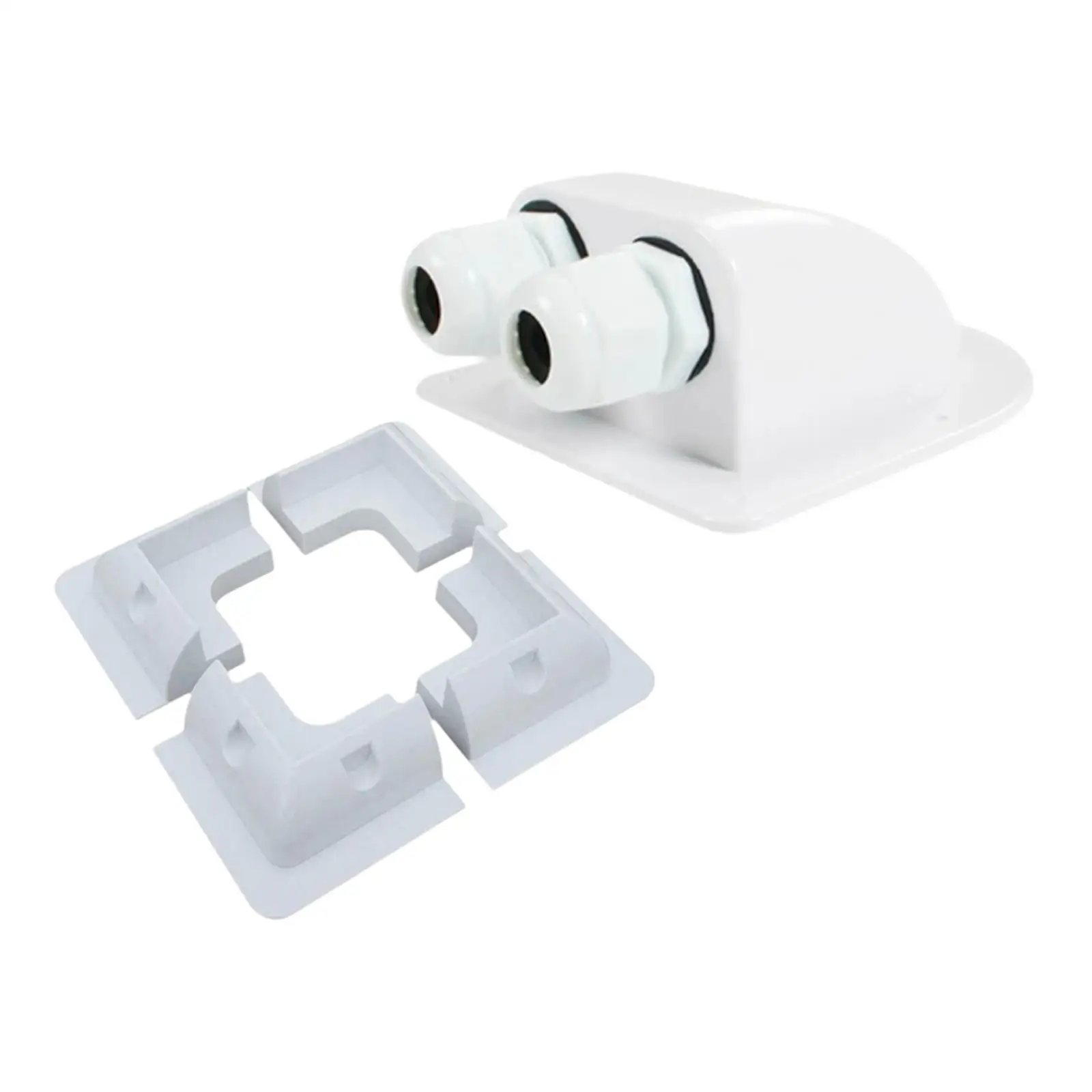 Kit staffe di montaggio Kit supporti per camper Staffa angolare facile da installare per camper, capannoni, tetti