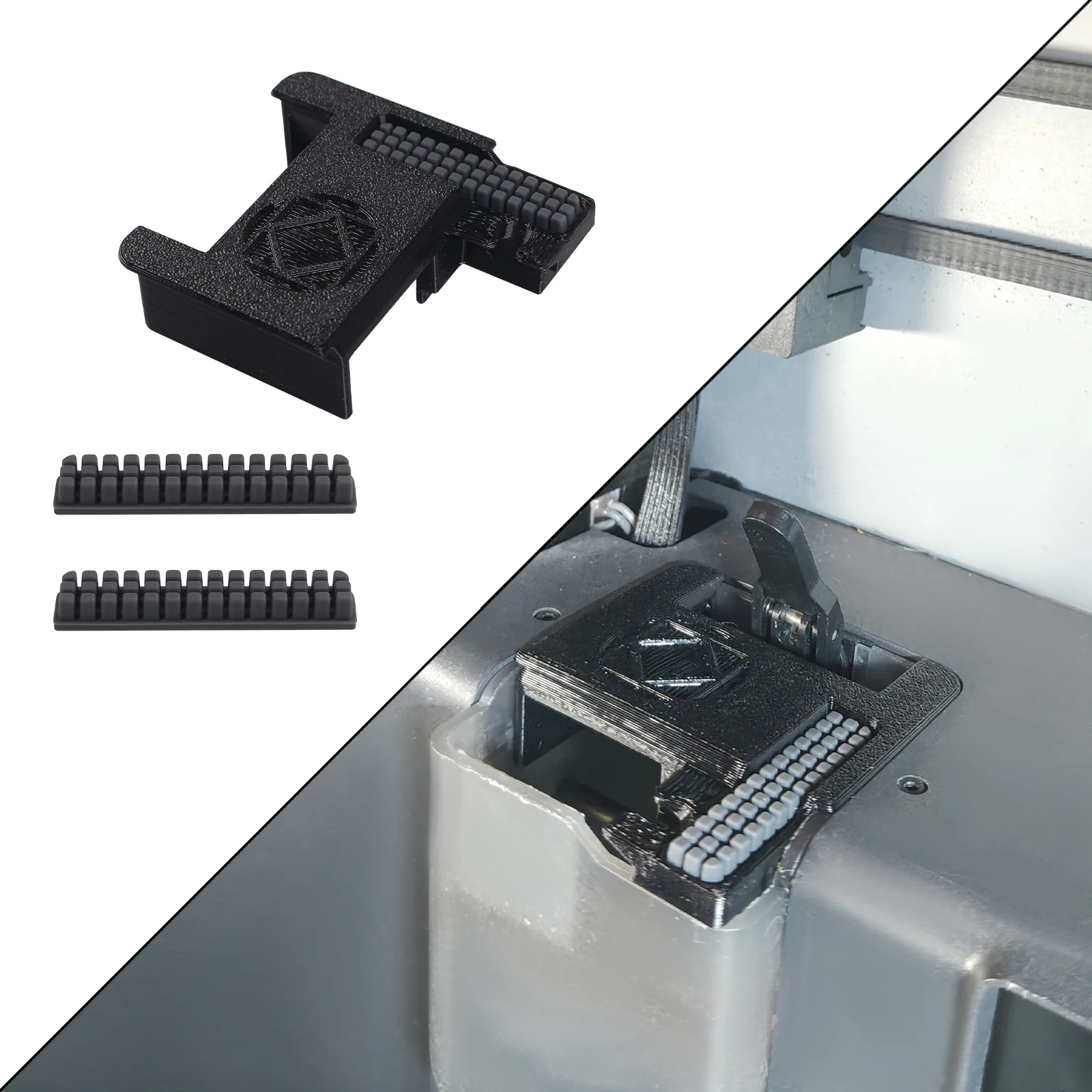

Силиконовая щетка для насадок серии BambuLab X1/X1C/X1E с печатными деталями для инструмента для очистки насадок 3D-принтера