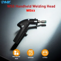 WSX Welding Gun WD23 New Model 2024 Handheld Fiber Laser Welding Head For Laser Sources Below 2000W Weight 0.75kg Ergonomic