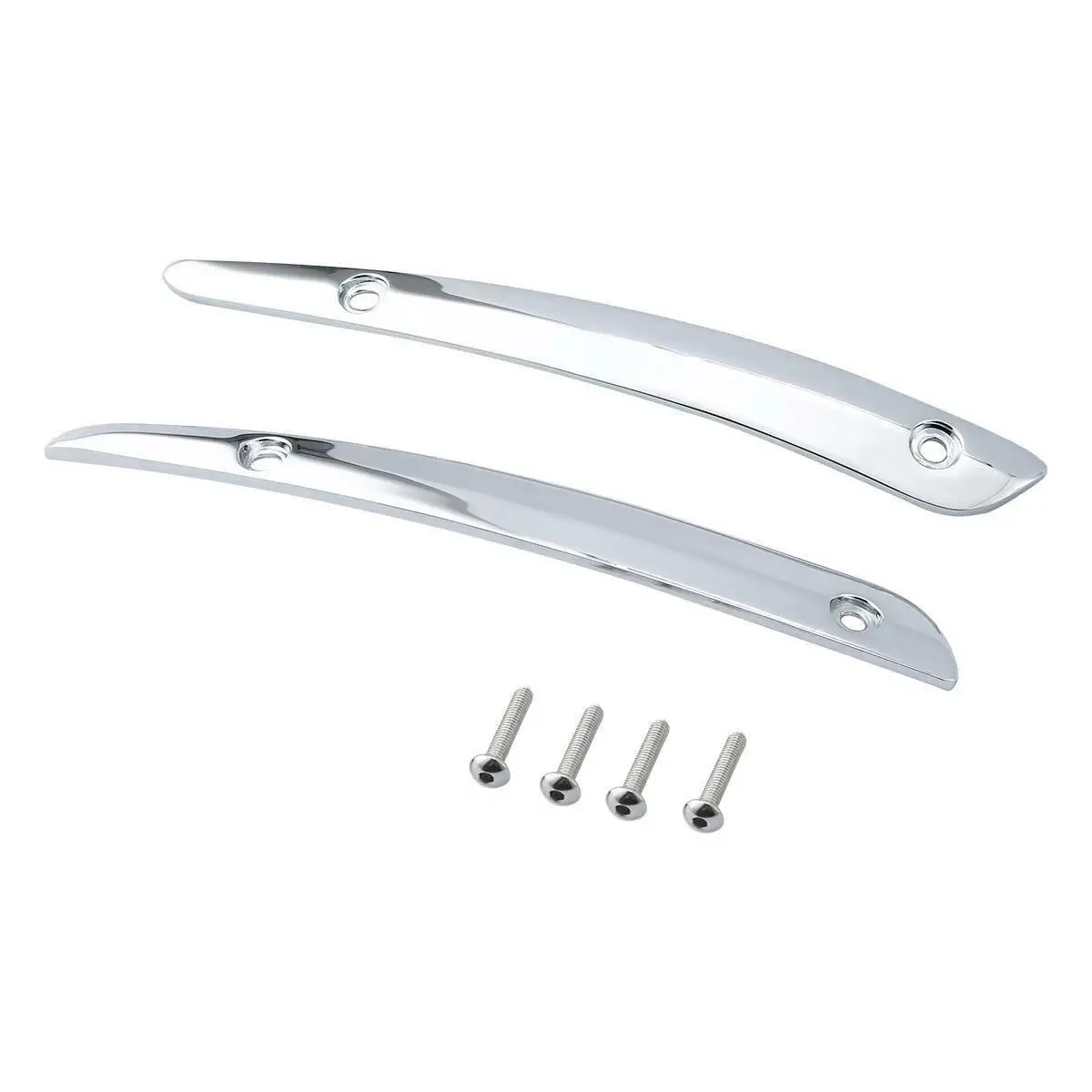 For Harley-Davidson Road Glide Windshield Decorative Strips Chrome-Plated for 2014-2023 Models Motorcycle Accessories