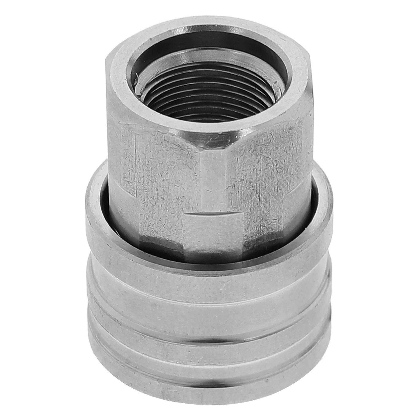 High Pressure Cleaning Hose Nozzle Stainless Steel M14x1.5 Thread Quick Connect Adapter Leakproof for Pressure Washer Power