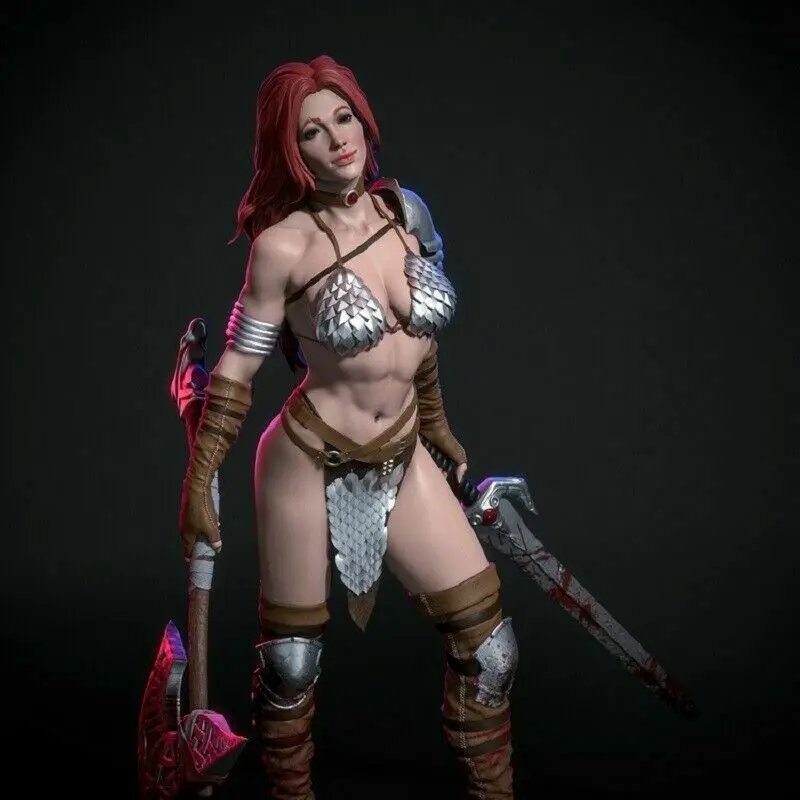 

Queen's Sword Sonia 1/24 GK Фигурка из смолы Wargame Миниатюрная в разобранном виде Неокрашенная