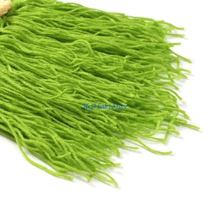 

Q1FE Новорожденный Фото -костюм вязание юбка и детская цветочная повязка на гонку с фотографией одежда фото реквизит костюм