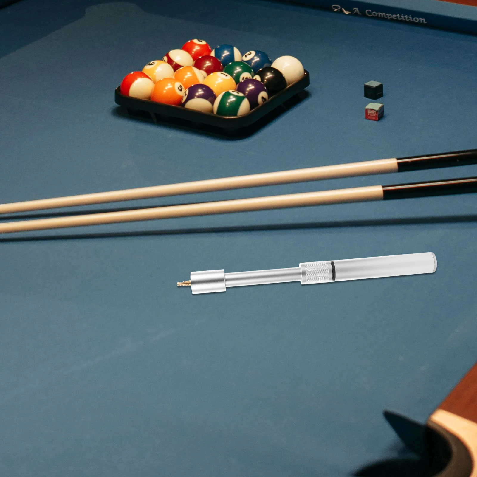

Pool Cue Extender Billiard Accessory Extended H Lightweight Aluminium Extension Rod Prolong Stick Durable Smooth Edge Snooker