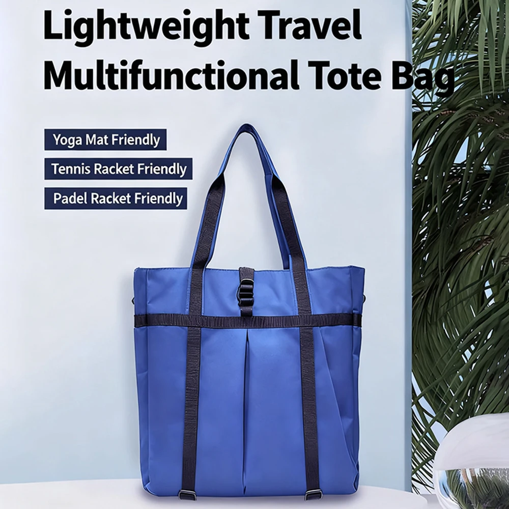

Tennis Badminton Racket Bag Unisex Tote Bag Sports Fitness Shoulder Bags Tenis Padel Handbag Yoga Larger Capacity Waterproof
