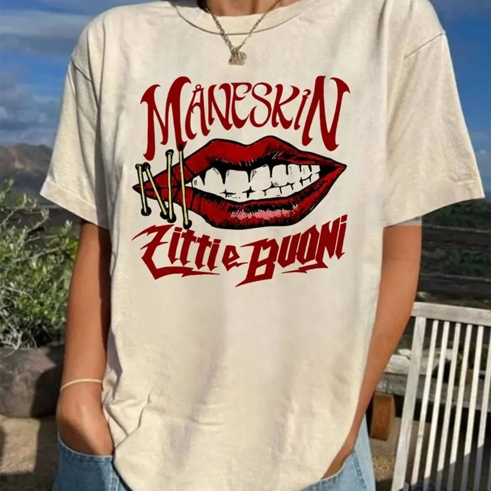 Maneskin Rock Band T-Shirt, Maneskin Retro T-Shirt,