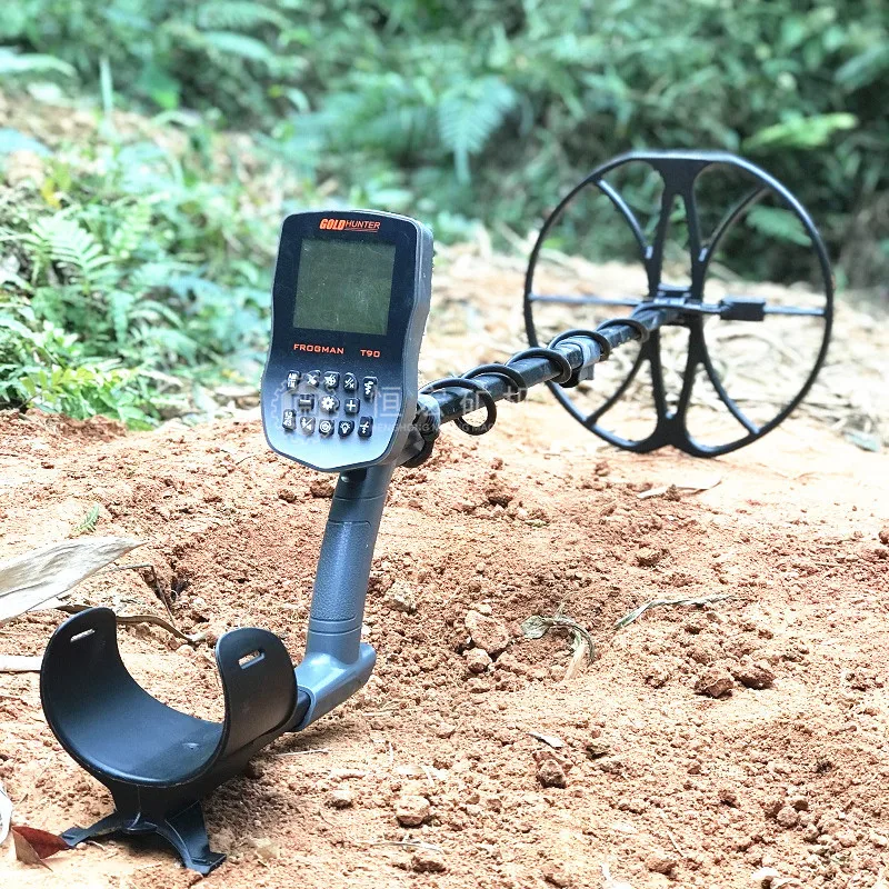 (Original New!!) T90 Copper Detector Deep Search Underground Gold Detector Metal Detector With LCD Dispiay