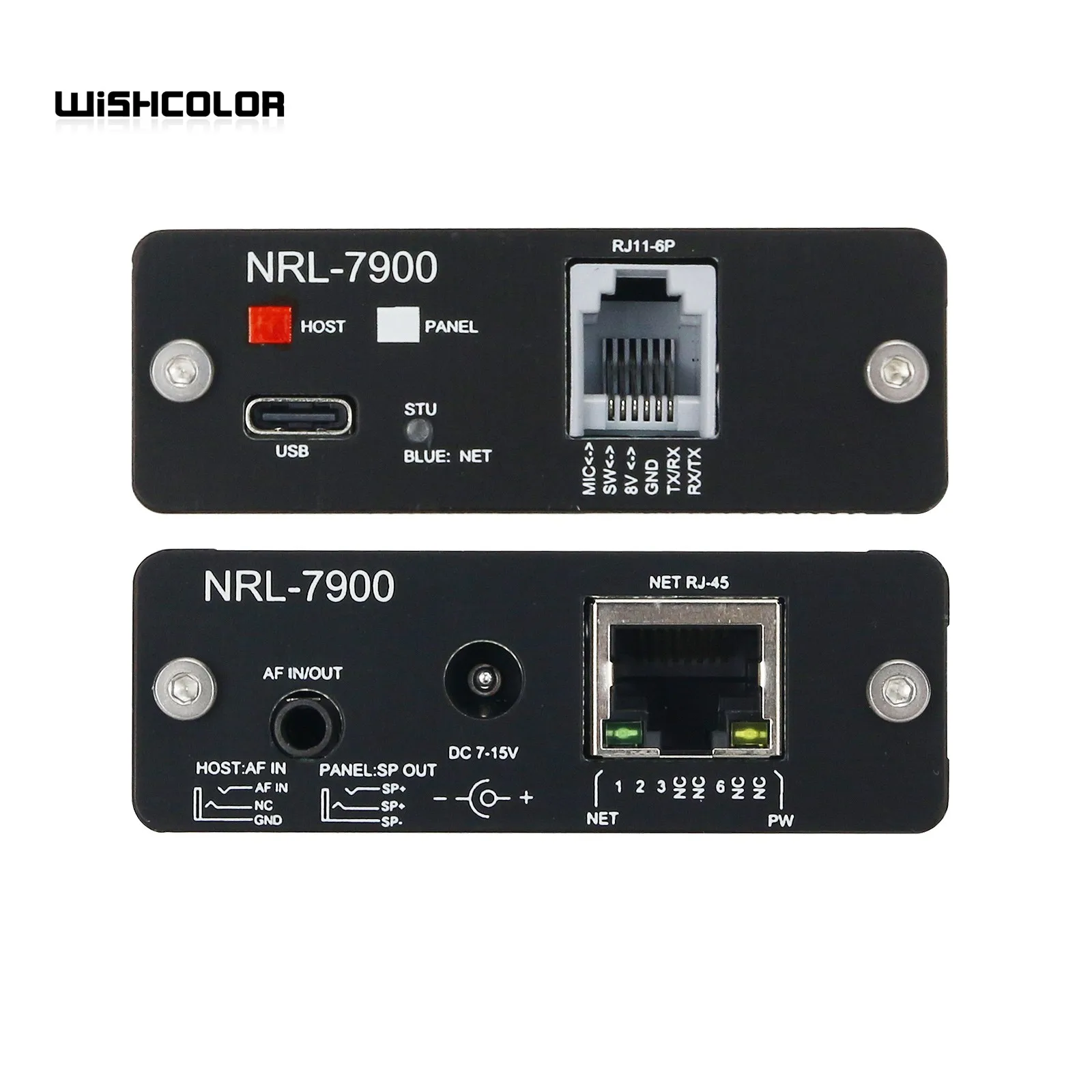 Imagem -04 - Wishcolor Network Radio Link Connector Host e Painel Controladores Nrl7900 Ft7800 7900 8800 8900