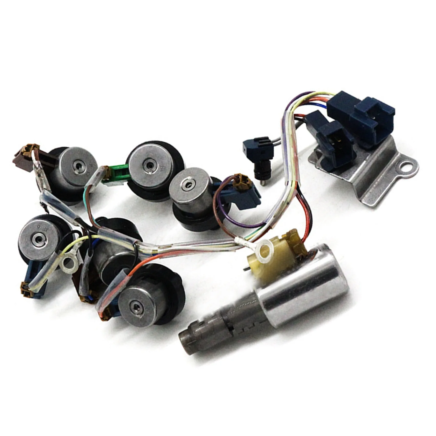 

4EAT Automatic Transmission Control Solenoid Valve With Harness Transmission Solenoids Kit For-Subaru 2.5L Forester Impreza
