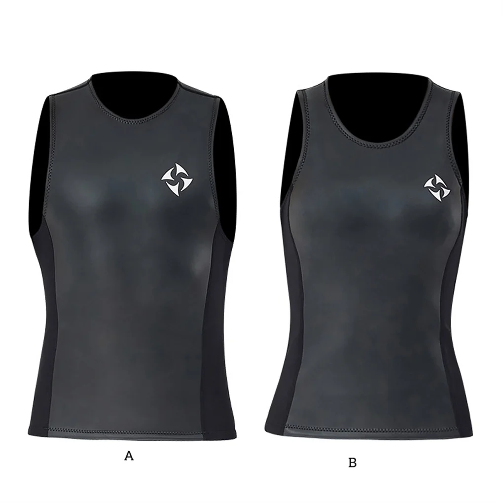 

DIVE SAIL 2MM Cold-proof Sleeveless Short Pants Wetsuit Girls Surfing Cool Body Feeling Snorkel Suits male vest L