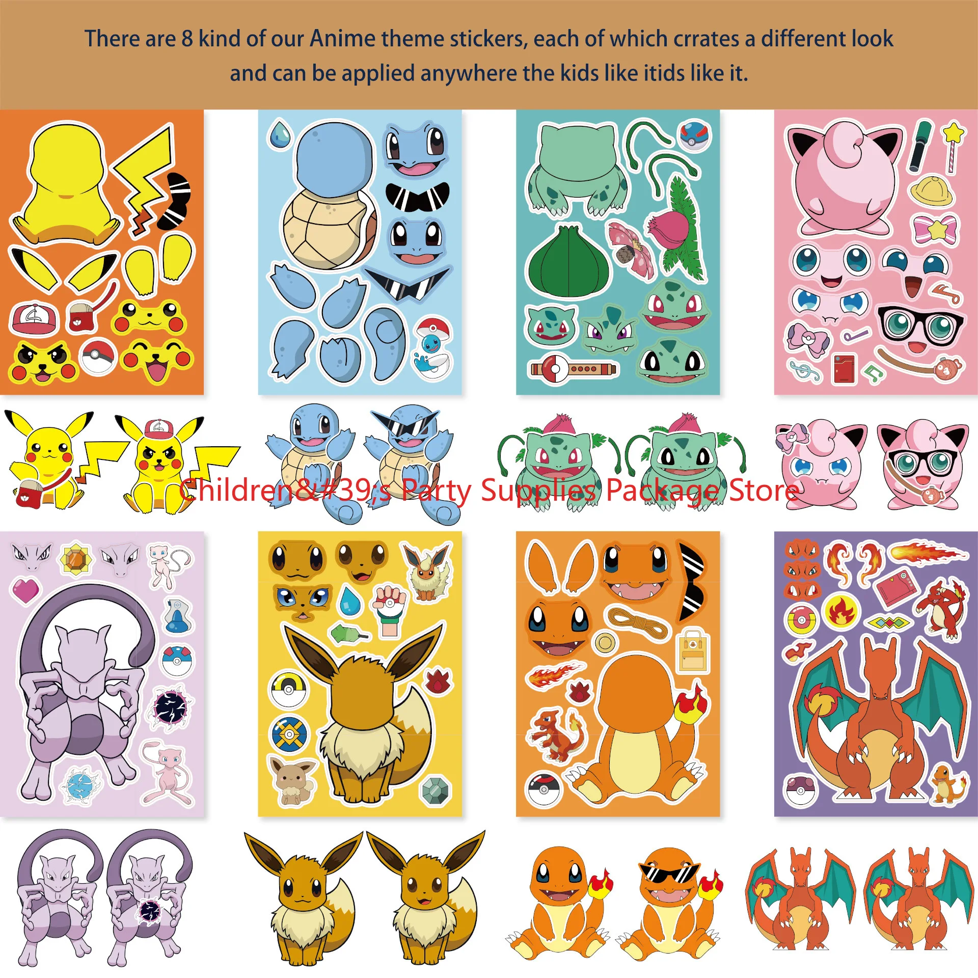 8-16-pcs-pikachu-pok-e-mon-criancas-diy-quebra-cabeca-adesivo-diversao-anime-dos-desenhos-animados-montagem-adesivos-para-brinquedos-das-criancas-presente-de-aniversario