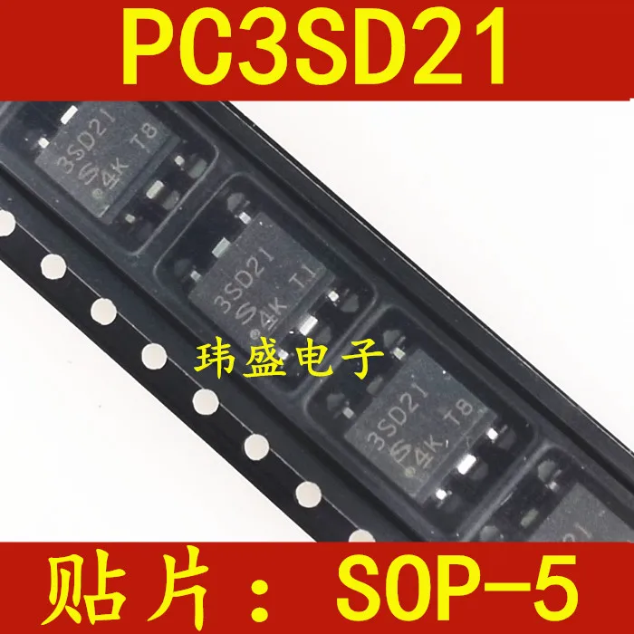 

5 шт. 3SD21 PC3SD21 SOP-5 оптический соединительный изолятор