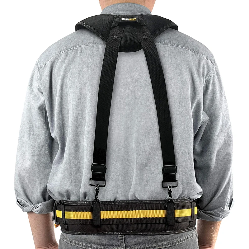 TOUGHBUILT TB-CT-51 Padded Suspenders Old Universal Construction Shoulder Strap (without Hanging Belt D-ring) Tool Accessories