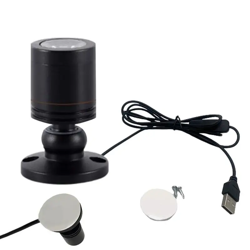 Tree Spotlight Indoor Small Adjustable Up Lights Floor USB Powered Mini Jewelry Spotlight Dimmable Plant Spotlight Focus Lights