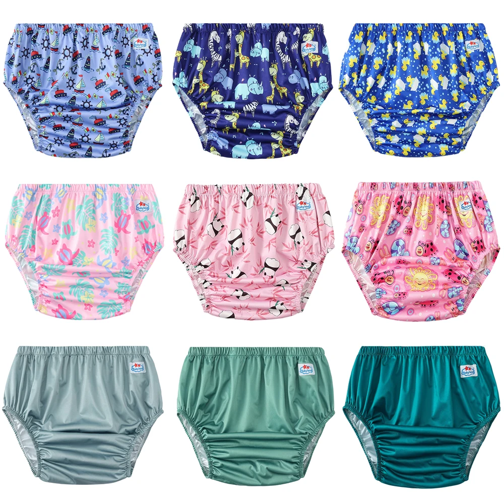 ABDLS Diaper Covers 10PCS /Lot X-Large Adult Nappy Shells Waterproof Washable Adult Diaper Covers For Inconvenient Men Wowmen
