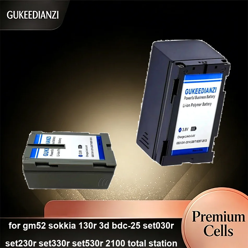 

Аккумулятор BDC72 BDC35A BDC71 2100-6500 мАч для GM52 Sokkia 130R 3D BDC-25, комплекты set030r, set230r, set330r, set530r, 2100, для тахеометров