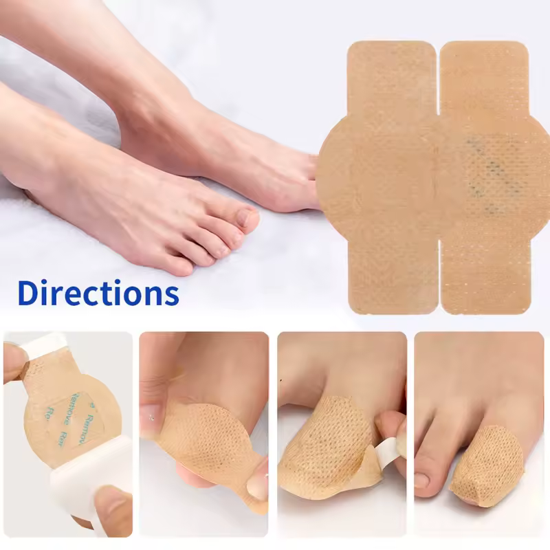 Nail Repair Patches Toenail Fungus Patch Sticky Toenail Care Nail Ingrown Correction Sticker Paronychia Disposable Toe Patch - Image 5