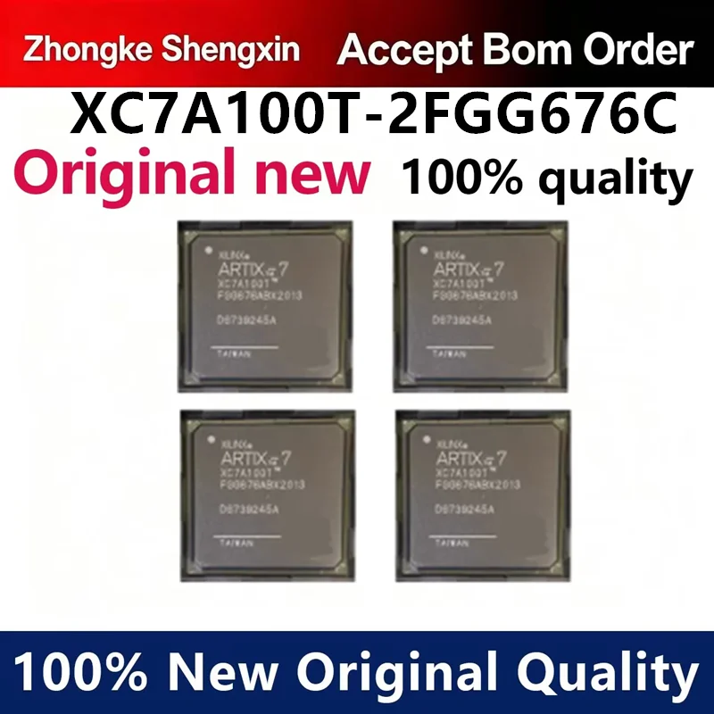 （5pcs-100pcs）Available XC7A100T-2FGG676I XC7A100T-1FGG676C