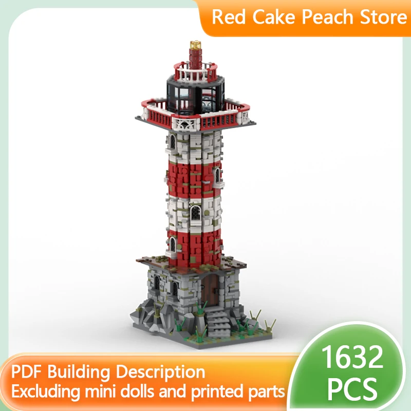 

Модель городской улицы MOC: Конструктор из строительных блоков — маяк. Модульная архитектурная модель. Технологичный конструктор. Подарки для детей на праздники. Набор для сборки.