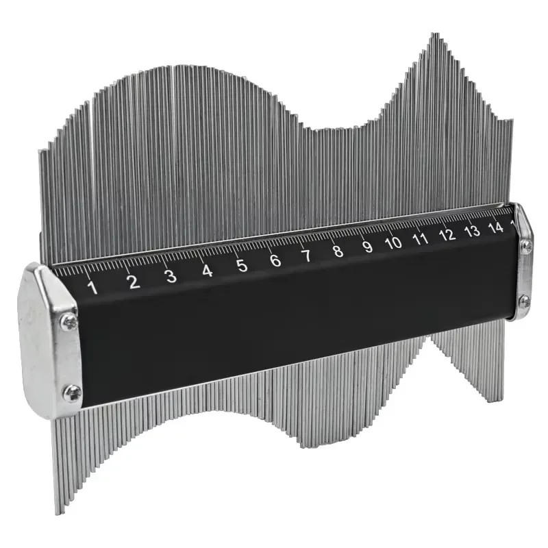 150mm Measurement Range Metal Professional Contour Gauge Tiling Laminate Tiles General Tools Duplicator Profile Gauge