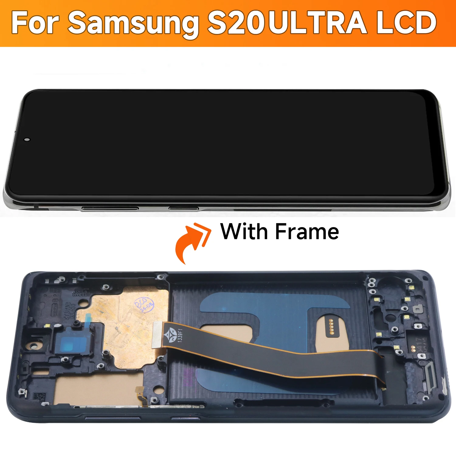 TFT Quality For Samsung S20 5G LCD Display Touch Screen with Frame, For Samsung S20 5G G981F G981F/DS G981B/DS Display