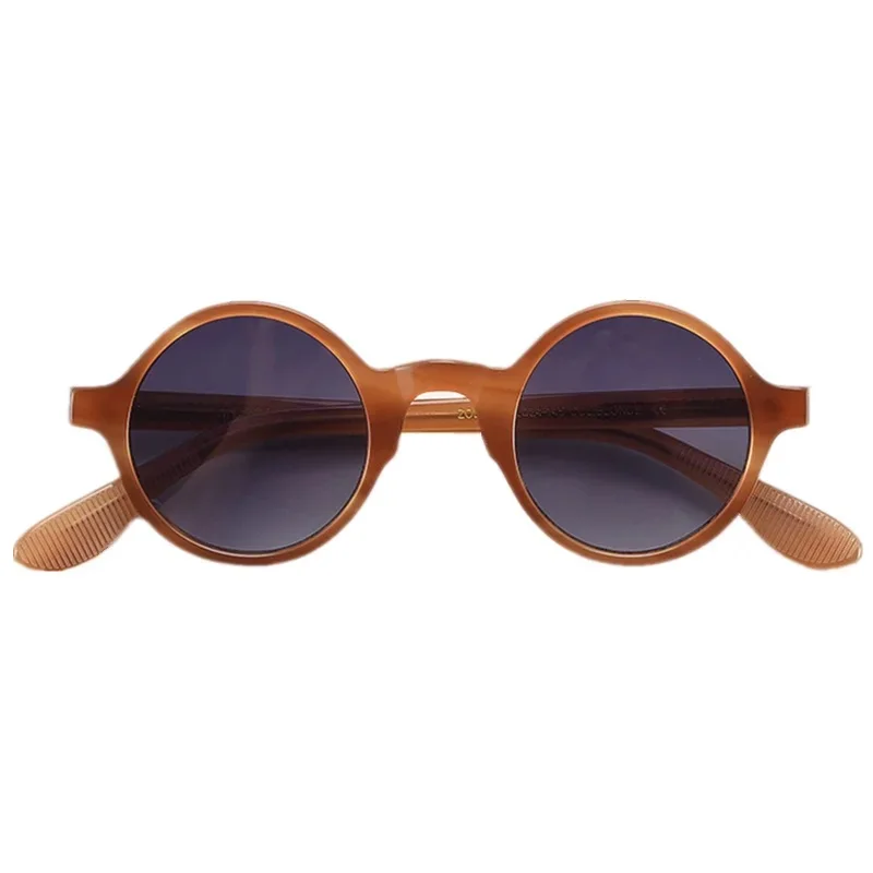 

Qua Retro-vintage Zolma Round Punk Sunglasses UV400 Polarizing Gradient Lens Unisex Ace