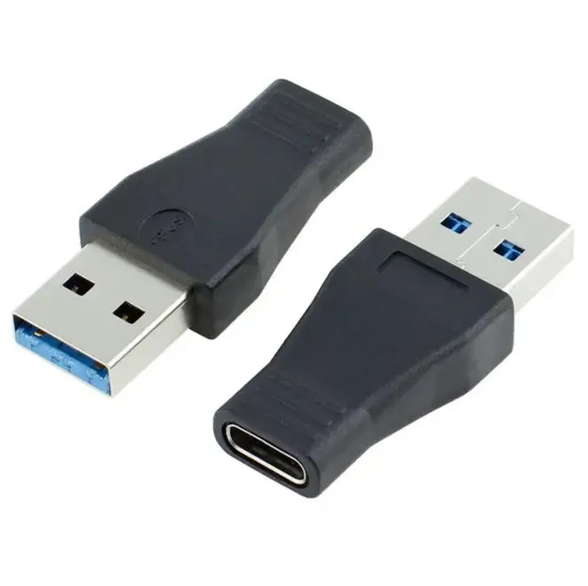 USB-C usb 3.1 tipo c fêmea para usb 3.0 macho adaptador conector adaptador conversor tipo-c 5gbps velocidade de transferência