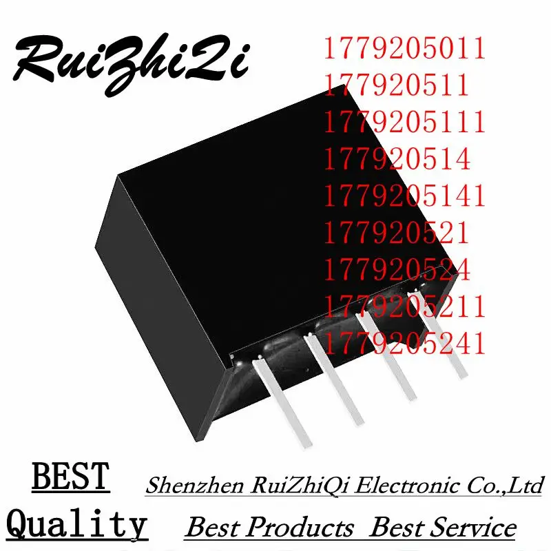 

10 шт./партия 173950236 1779205011 177920511 1779205111 1779205014 17792050141 177920521 1779205211 177920524 1779205241 DC/DC