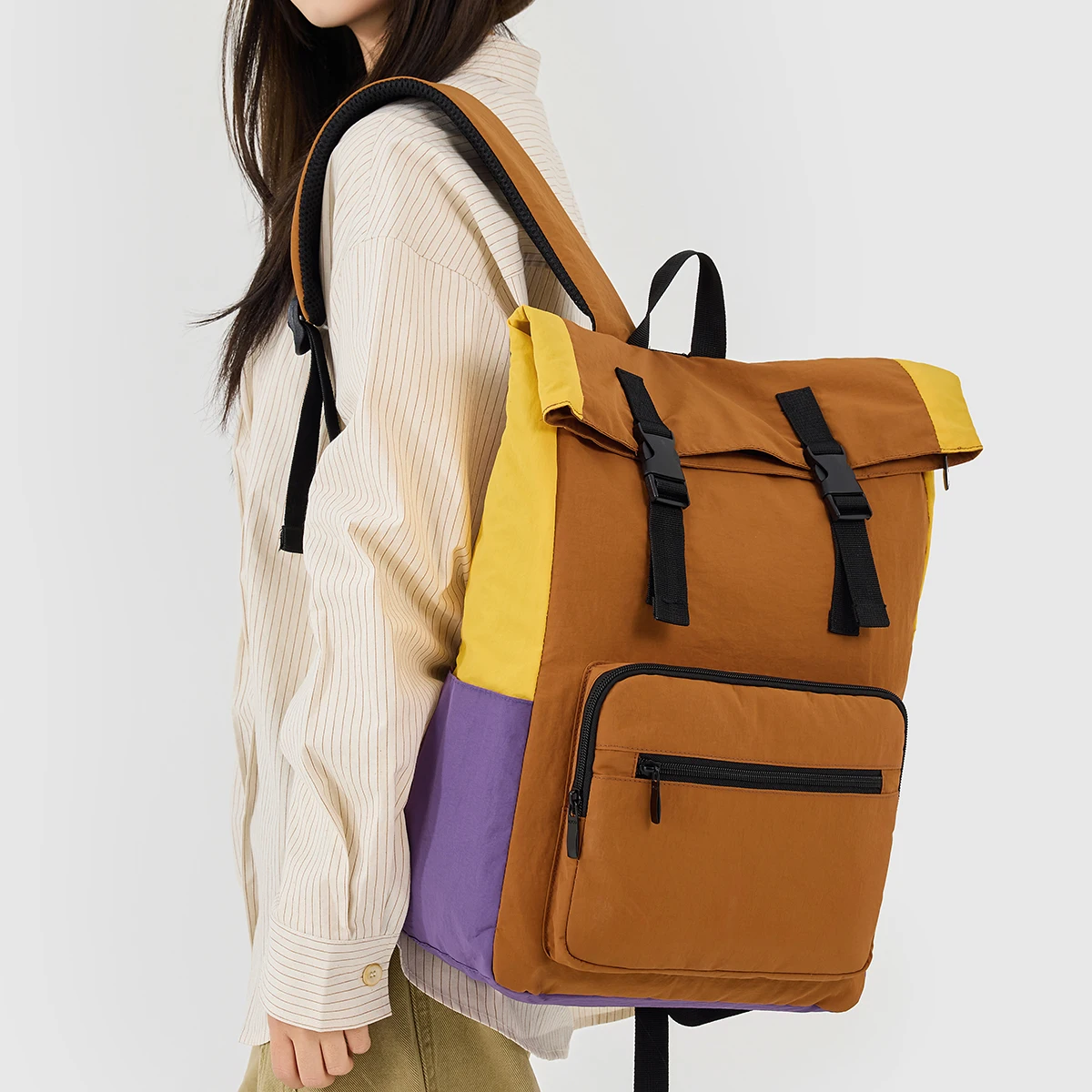 

Folding Cover Outdoor Backpack for Hiking and Travel, Ultra-Lightweight, Large Capacity, New Model for Men and Women, College Student Backpack, Laptop Bag