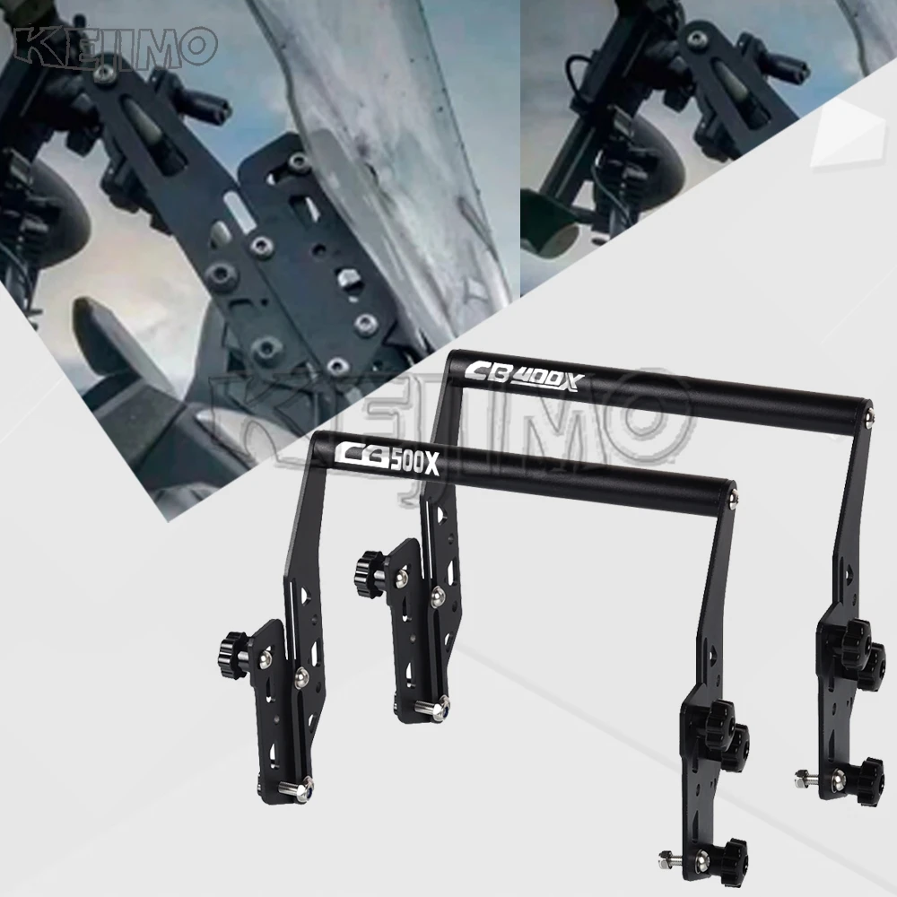 

FOR Honda CB400X CB500X 2016-2023-2024 Motorcycle Accessories Navigation Bracket GPS Mount Phone Plate Bracket Support Holder