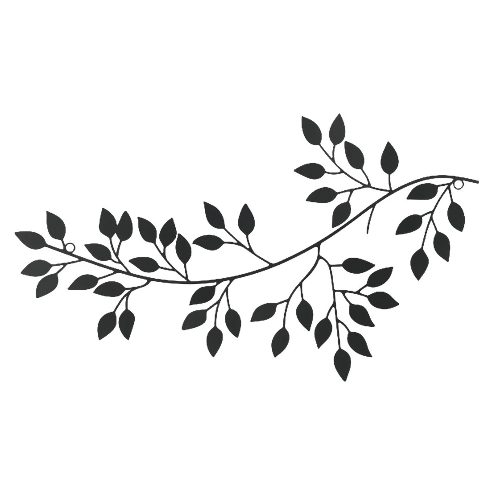 Druable Practical Brand New Iron Art Hanging Decor Metal Tree Leaf Interior Design Multiple Color Vine Olive Branch