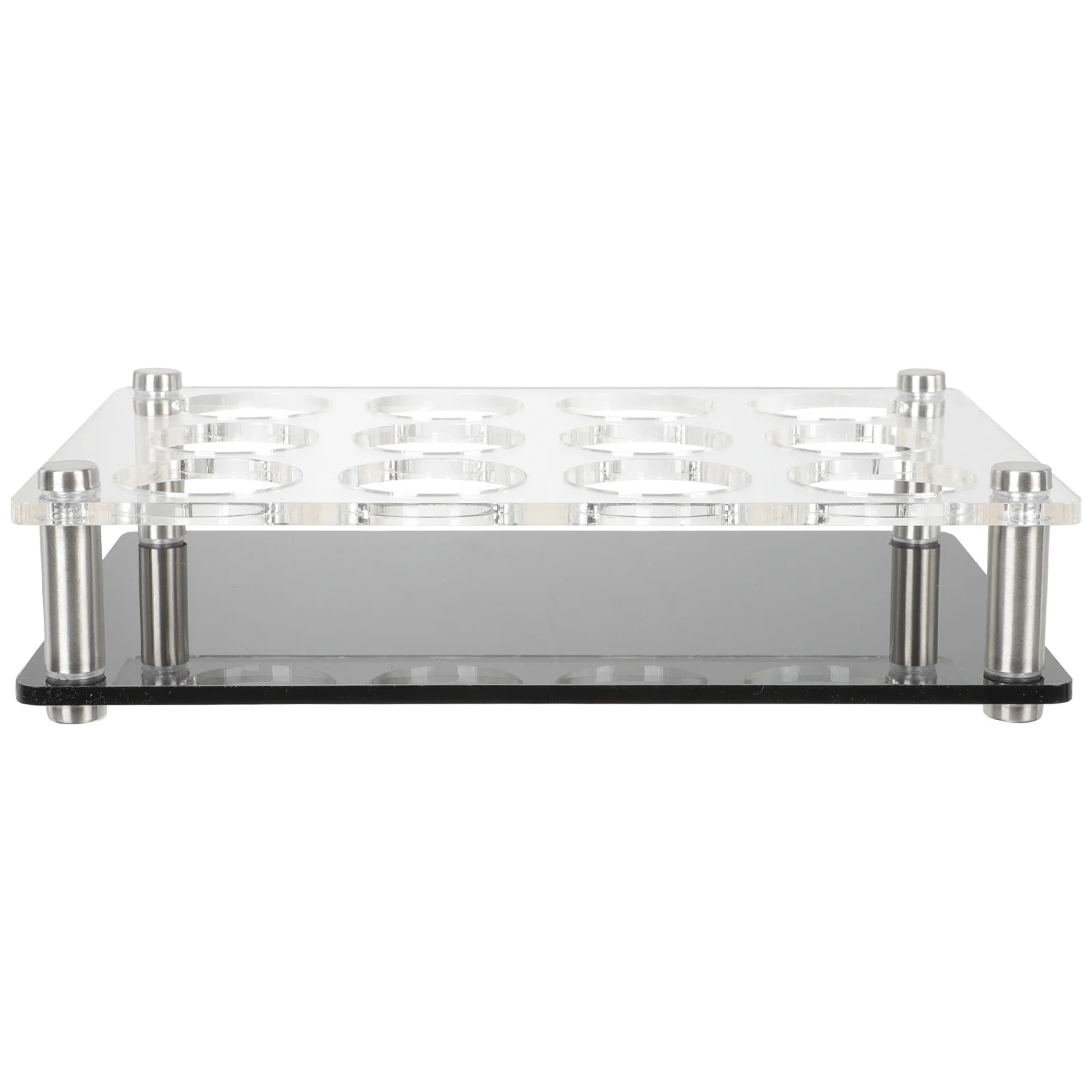 Acrylic Shot Glasses Tray Shot Glasses Serving Tray Party Festival Shot Glasses Display Tray