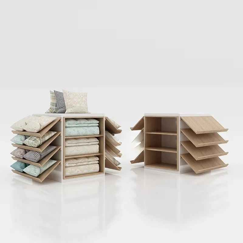 

&c Custom Size Stylish for 2.0mm Thick Seamless Steel Pillow Storage Rack by Boya Display for Certified for Retail Showroom
