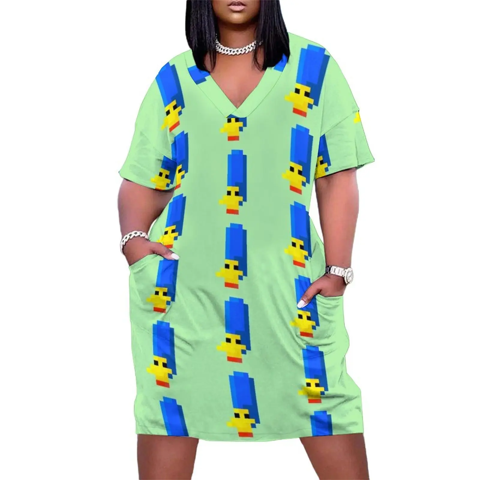 

Marge Simpson Loose Pocket Dress luxury evening dress woman for wedding ceremony dresses Long dress