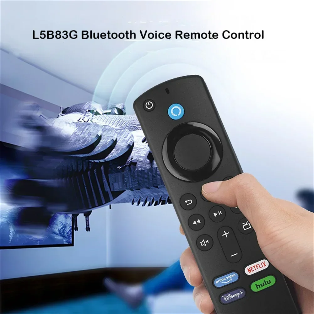 L5B83G Voice Replacement Remote Control Compatible with Fire TV Stick 2nd/3rd /4k Fire TV 3rd Generation for Amazon Fire TV