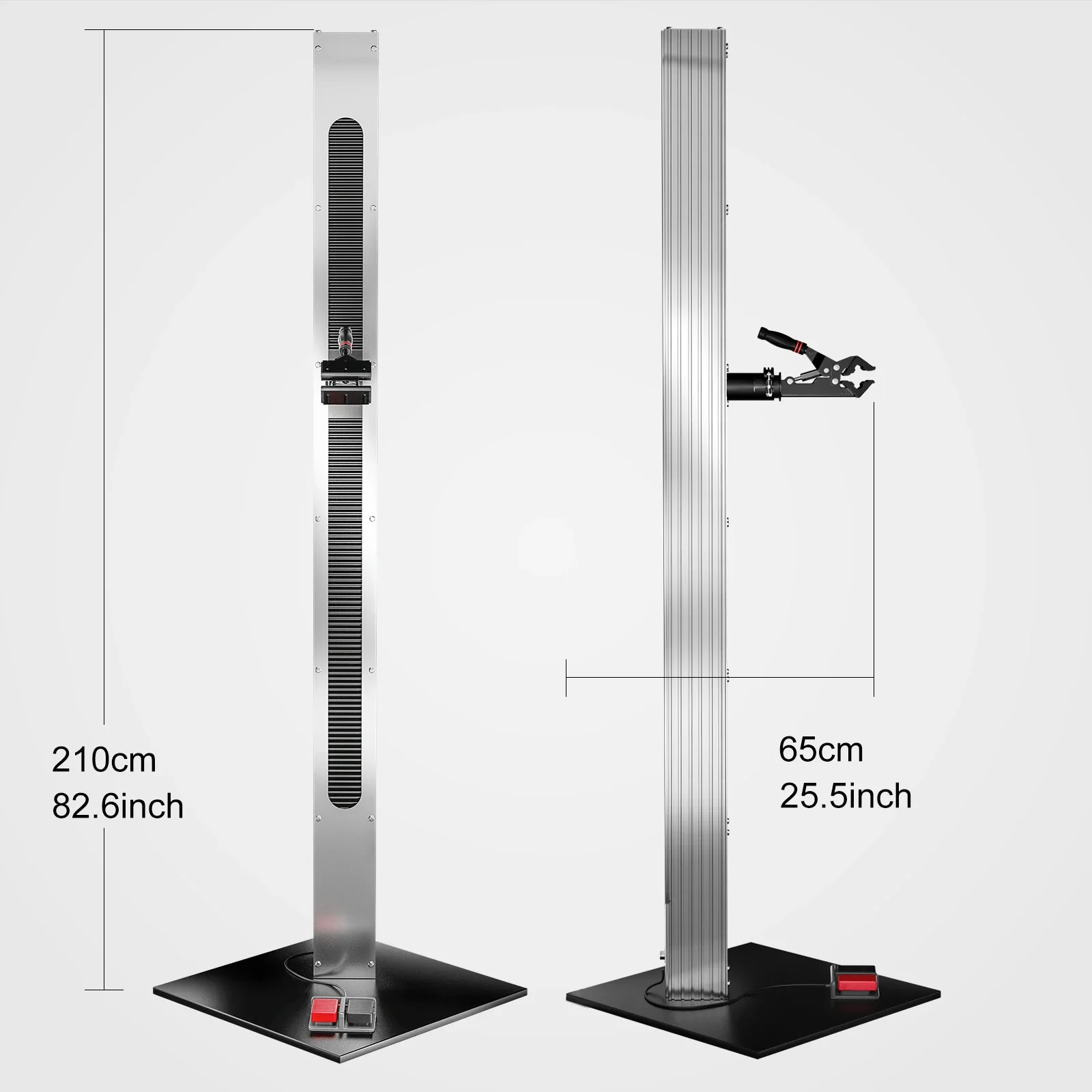 Aluminium Elektrisch Fietsreparatierek, Veilige Parkeerassistent